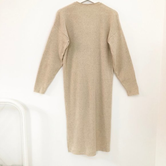 Stunning Vintage Long Double Tie Cardigan Sweater - Picture 9 of 10